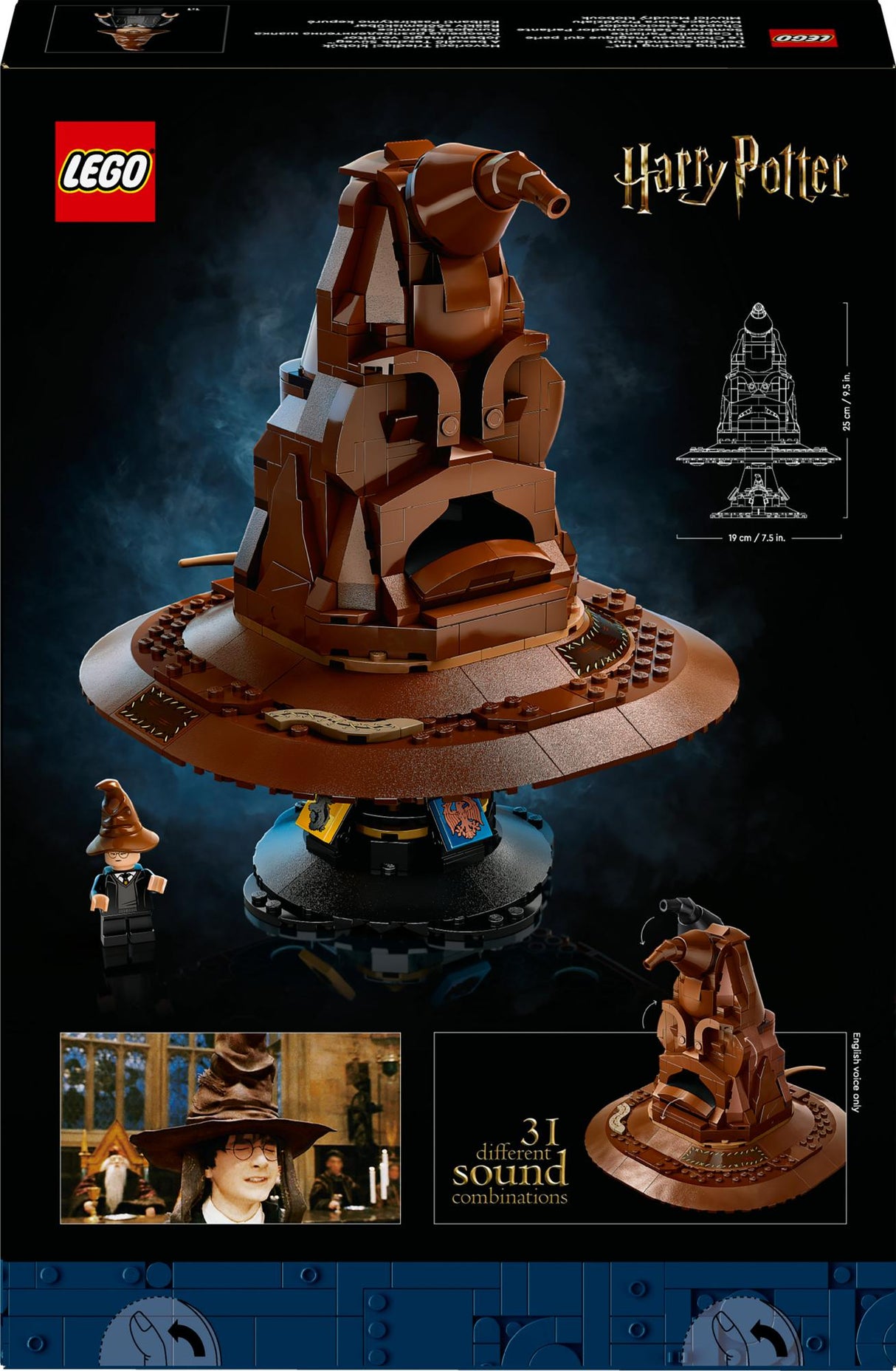 LEGO 76429 Harry Potter The Sorting Hat LEGO