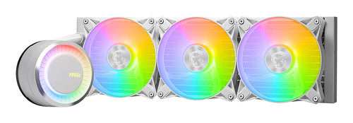MSI MAG CORELIQUID E360 White 360mm – CPU-køler – Hvid