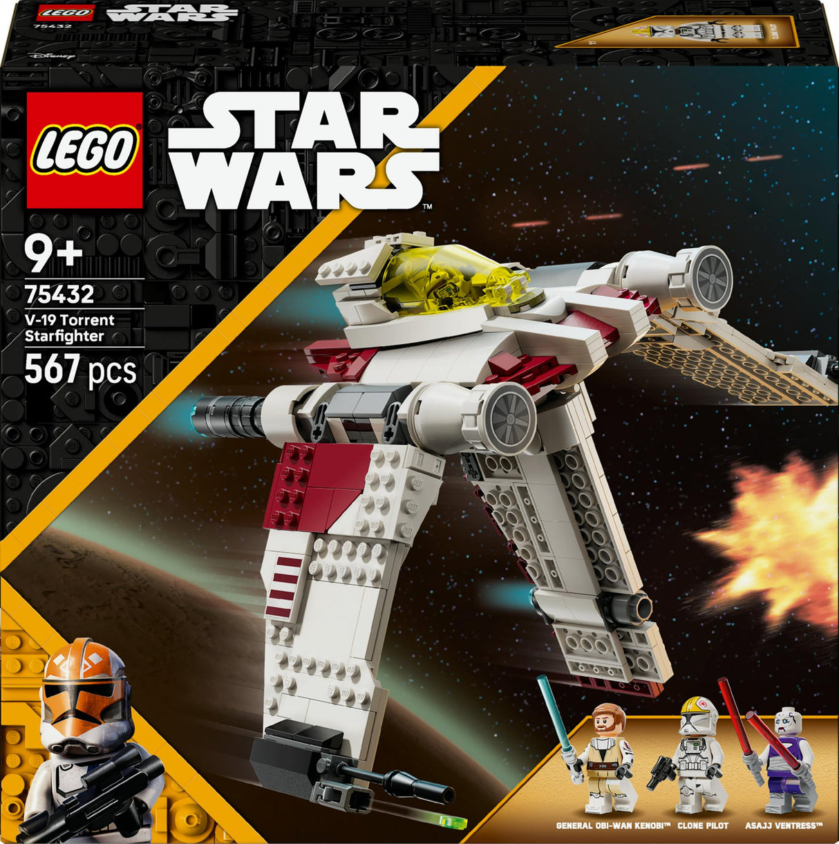 LEGO - Star Wars TM - V-19 Torrent Starfighter (75432) LEGO