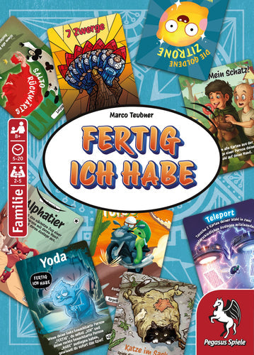 Pegasus Fertig Ich Habe Kortspil Tysk – Æske forfra