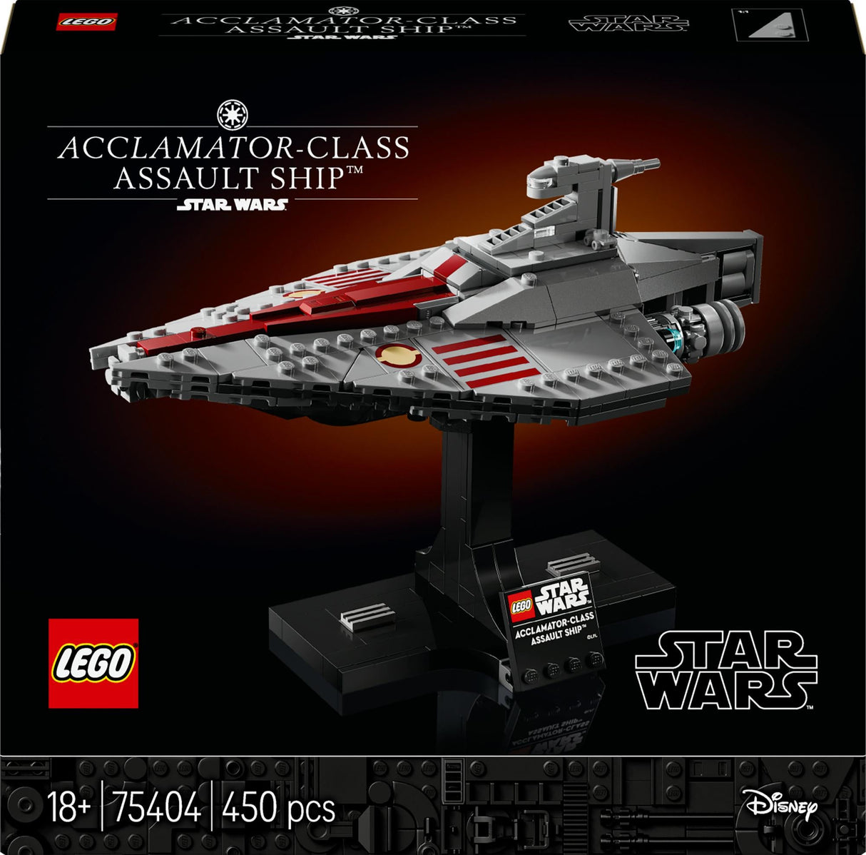 LEGO 75404 LEGO Star Wars Acclamator-class Assault Ship LEGO
