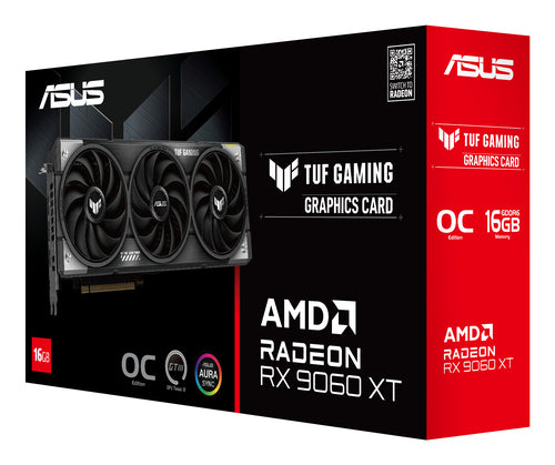 ASUS TUF Gaming TUF-RX9060XT-O16G-GAMING – emballage