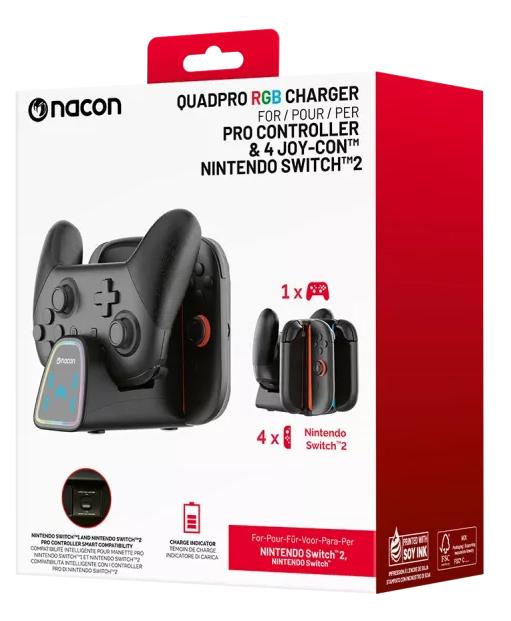 Nacon - Charging Station Pro til Nintendo Switch II Nacon