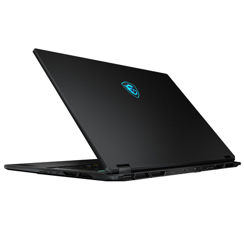 MSI Stealth 18 HX AI A2XWHG-015FR – bagside og åbent låg