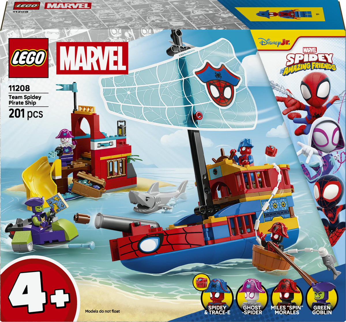 LEGO - Spidey - Team Spidey Pirate Ship (11208) LEGO