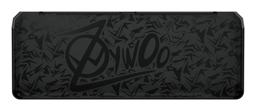 ASUS ROG Falchion Ace HFX ZywOo Edition – lukket låg set ovenfra; tastaturlayout illustrativt