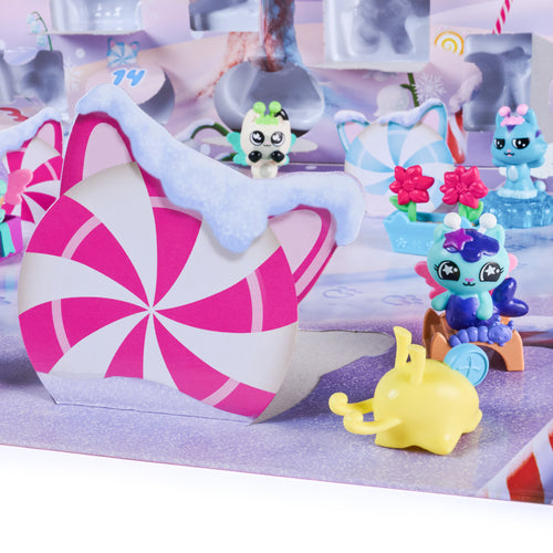 Gabby’s Dukkehus Fairylandia julekalender 2026 – 6076264 – figurer ved vinterkulissen