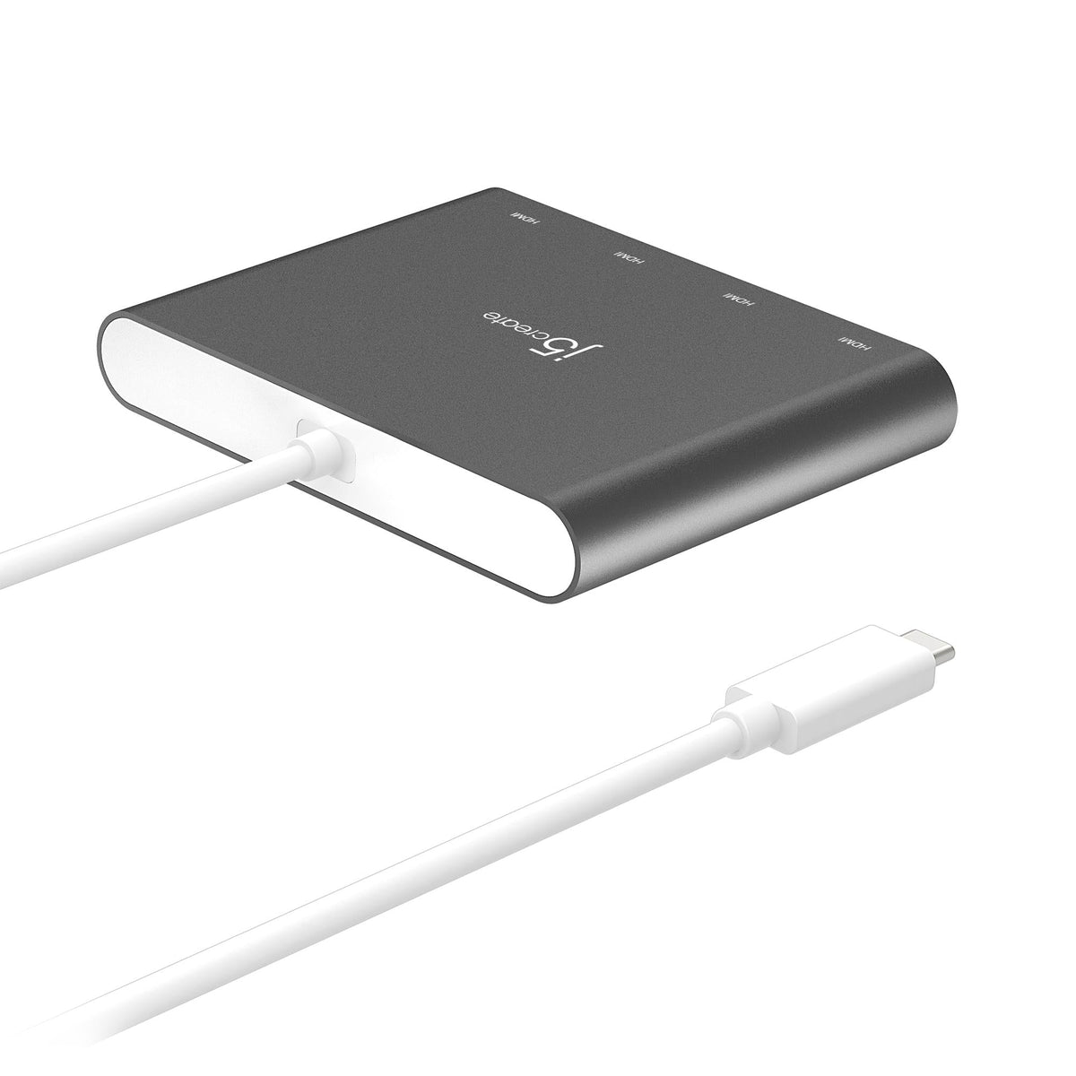J5 USB-C TO 4 PORT HDMI MULTI MONITOR ADAPTER J5