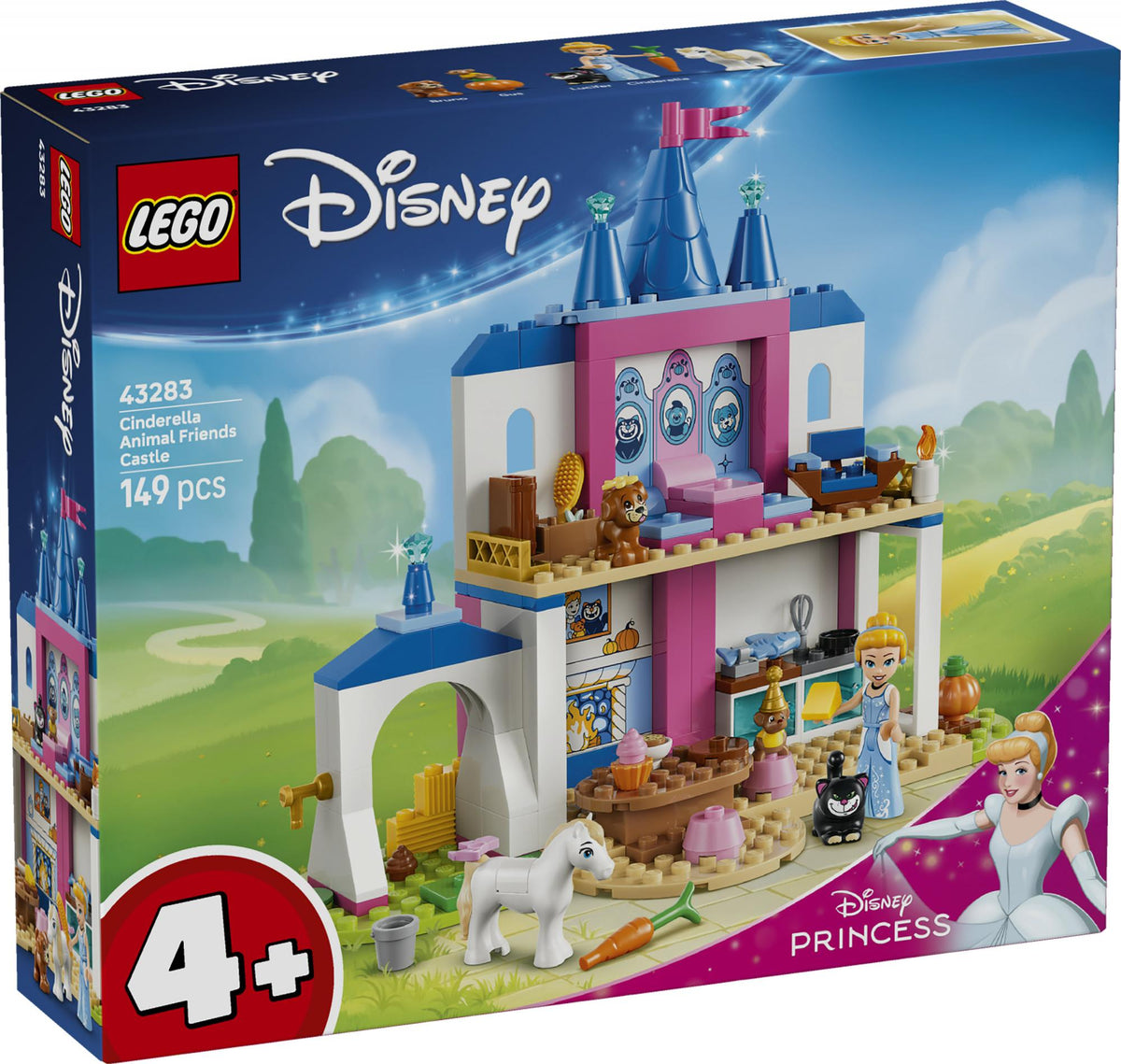 LEGO 43283 Disney Princess Cinderella's Animal Palace LEGO