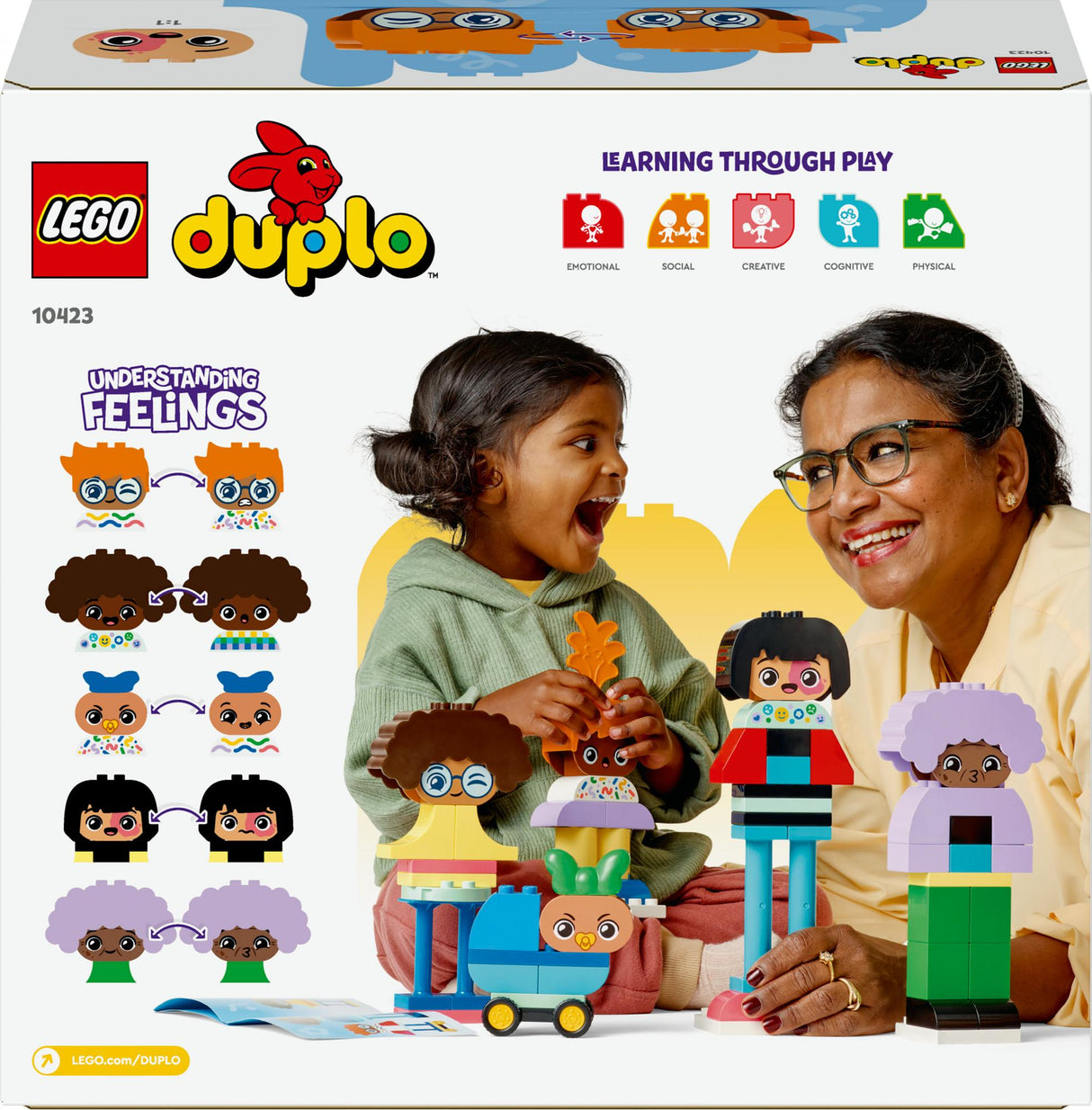 LEGO 10423 DUPLO Buildable people with big feelings LEGO