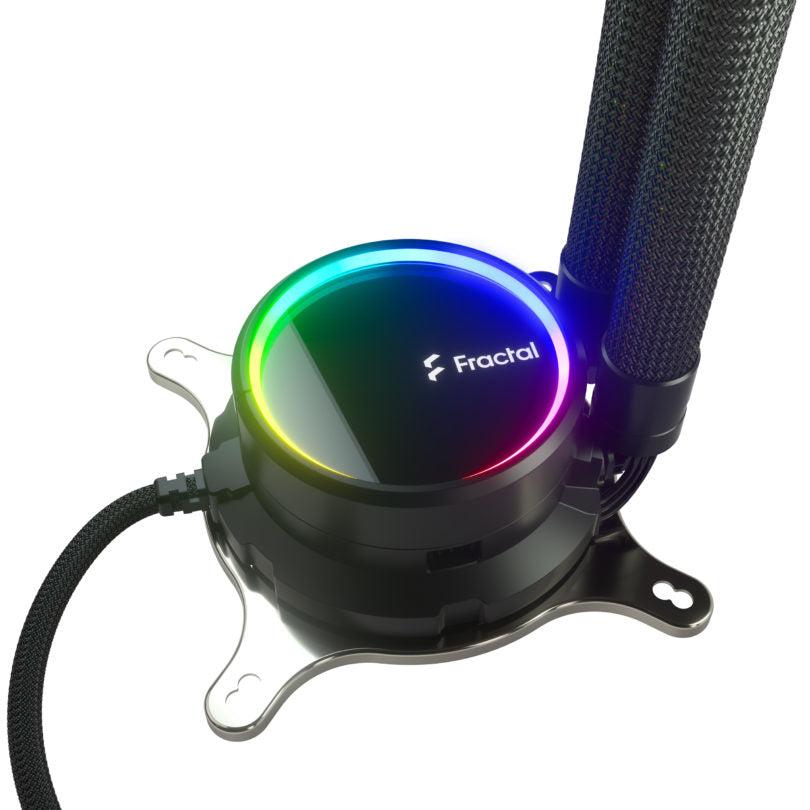 Fractal Design Celsius+ S28 Dynamic Prozessoren Flüssigkeitskühlsystem 1er-Pack Schwarz 140 mm
