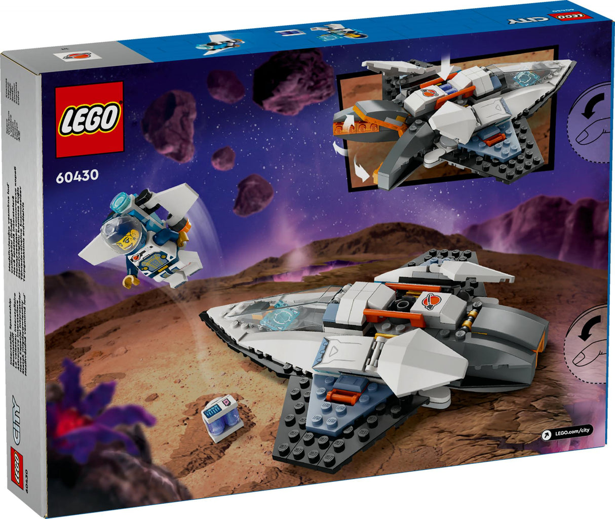 LEGO 60430 City Spaceship, construction toy LEGO