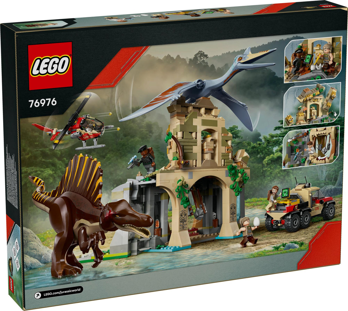 Lego - Air Mission - Spinosaurus and Quetzalcoatlus (6533327) LEGO