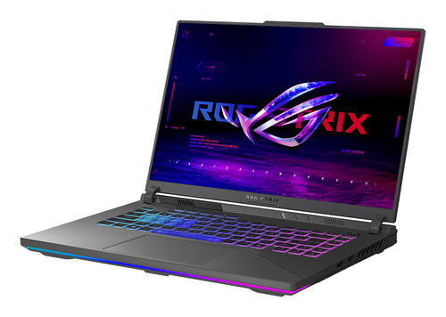 ASUS ROG Strix G16 G614FR-TS230W – set skråt fra siden