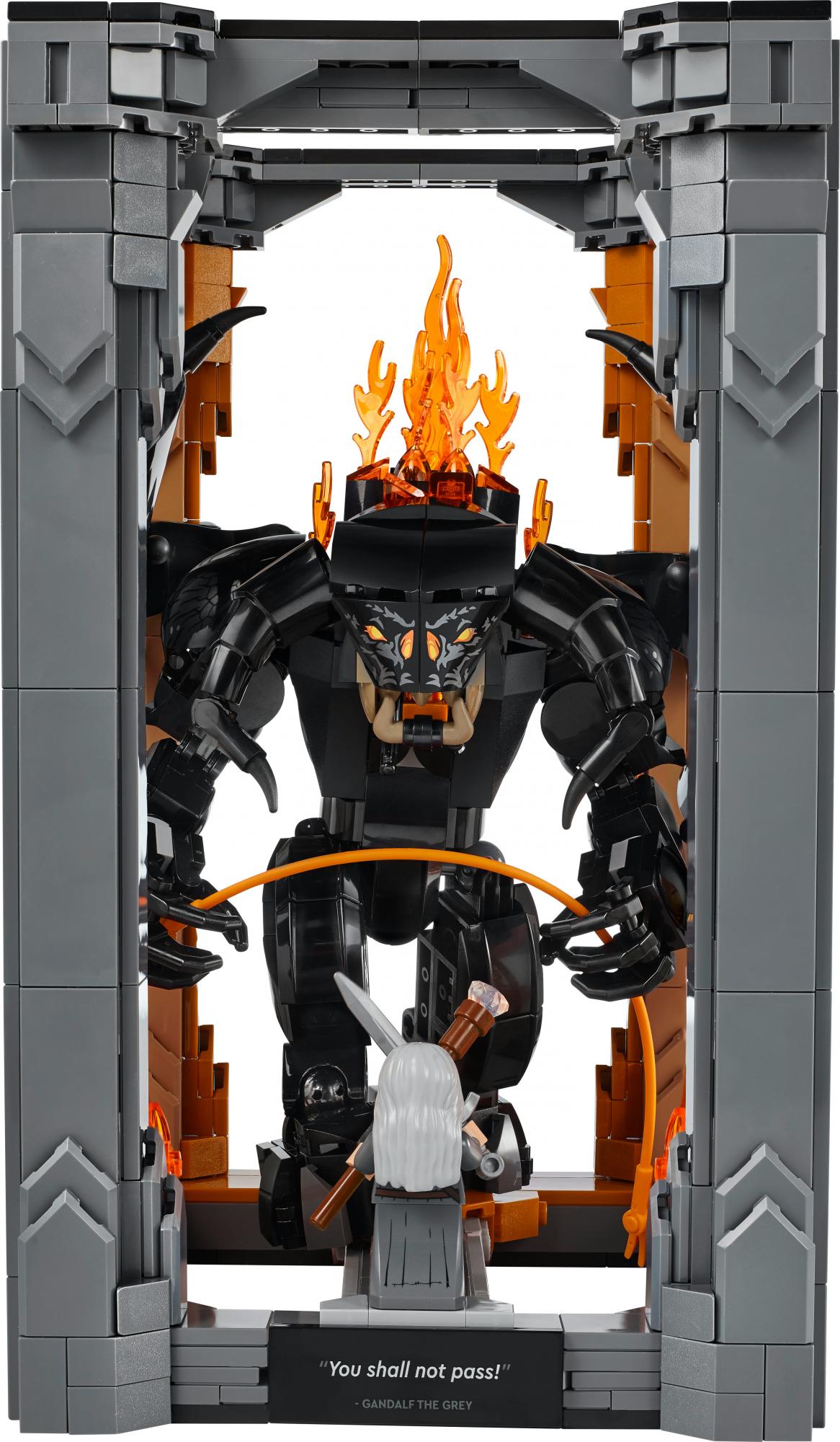 LEGO 10367 Icons The Lord of the Rings: Balrog Bookend LEGO