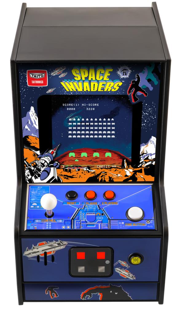 MEINE SPIELHALLE – Micro Player Sammelfigur Retro Space Invaders