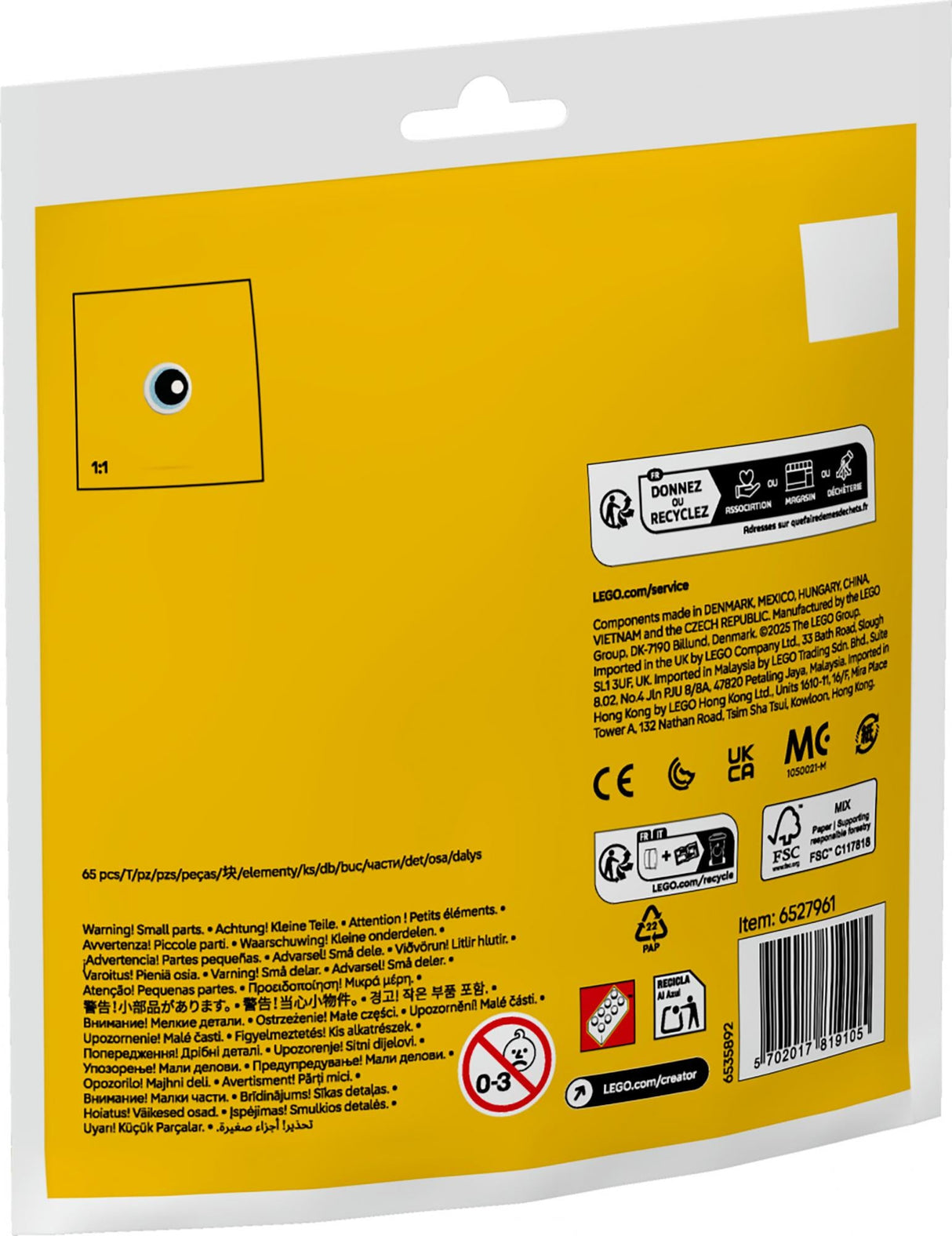 LEGO 30690 Creator Painting Fun with Easter Egg and Chick LEGO