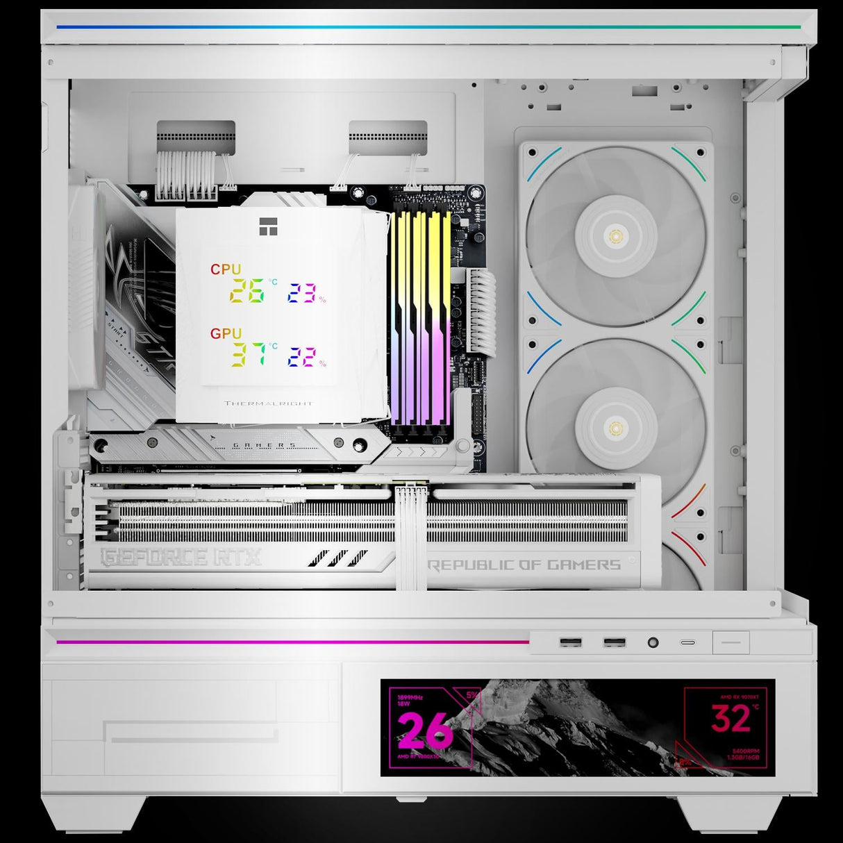 Thermalright Royal Knight 120 Digital White Shenzhen Deli Ming Technology Co. LTD (Thermalright)