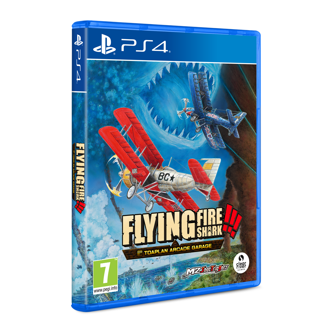 Toaplan Arcade Garage: Flying Fire Shark – PS4 – produktbillede