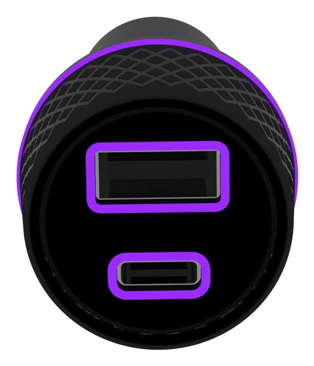 Oniverse Cable Car Charger Adaptor 60W, 1.5 M - Black ONIVERSE