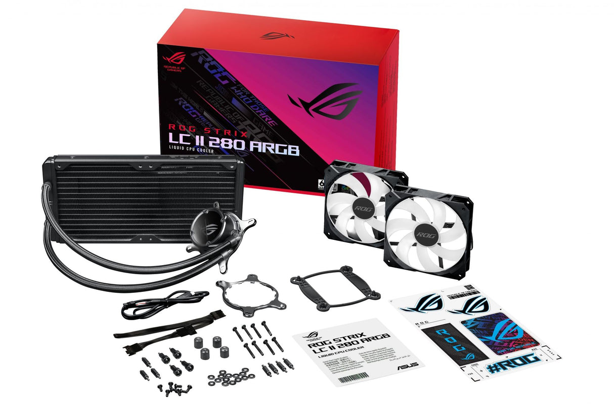 ASUS ROG STRIX LC II 280 ARGB AiO Liquid Cooler ASUS