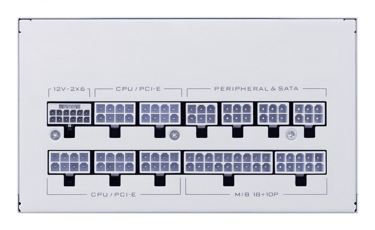 Lian Li SX ATX Platinum PSU, 850W - White Lian Li