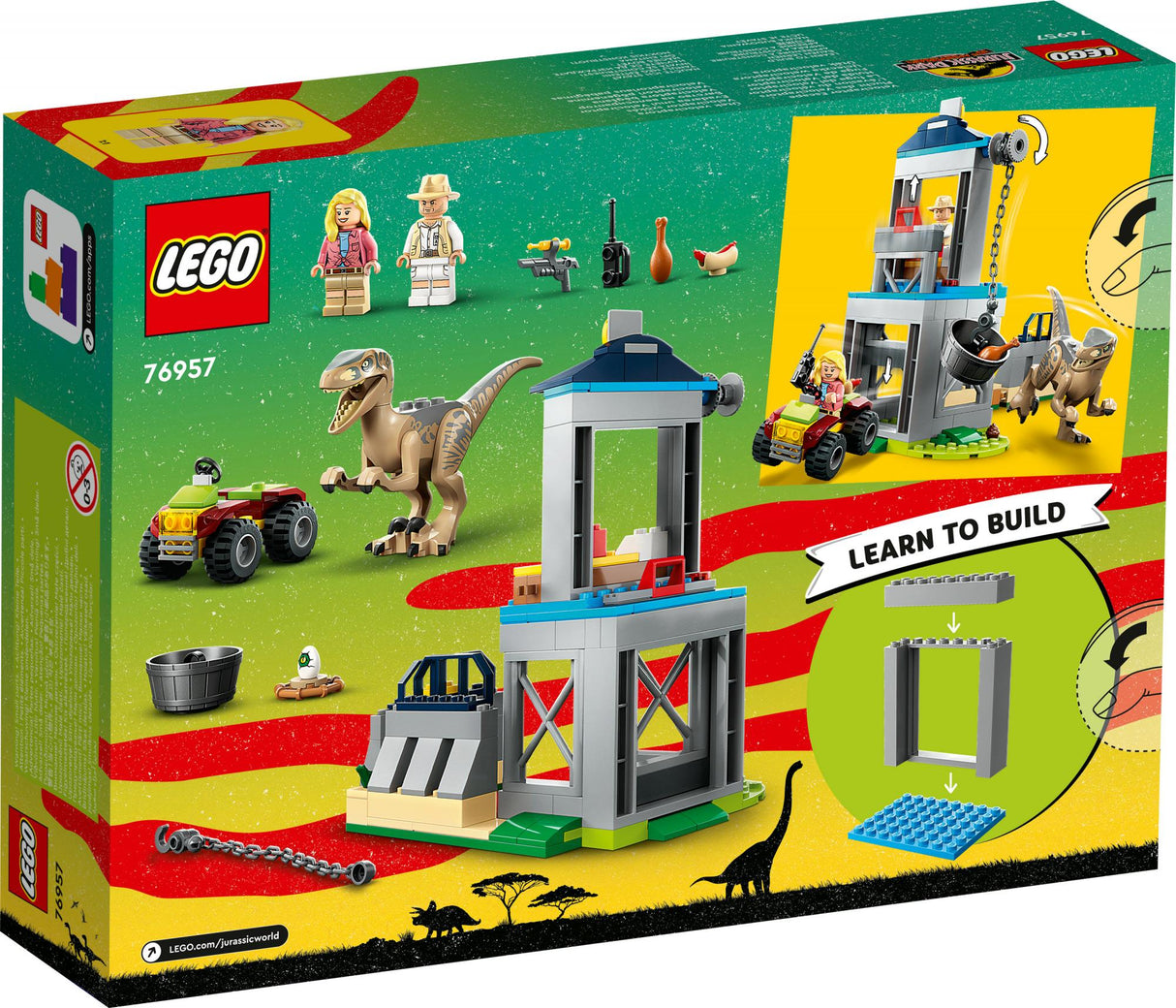 LEGO Jurrassic World - Velociraptor Escape (76957) LEGO
