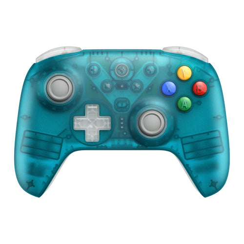 8BitDo Ultimate 2 Wireless 2.4G – Controller – Clear Blue – controller forfra