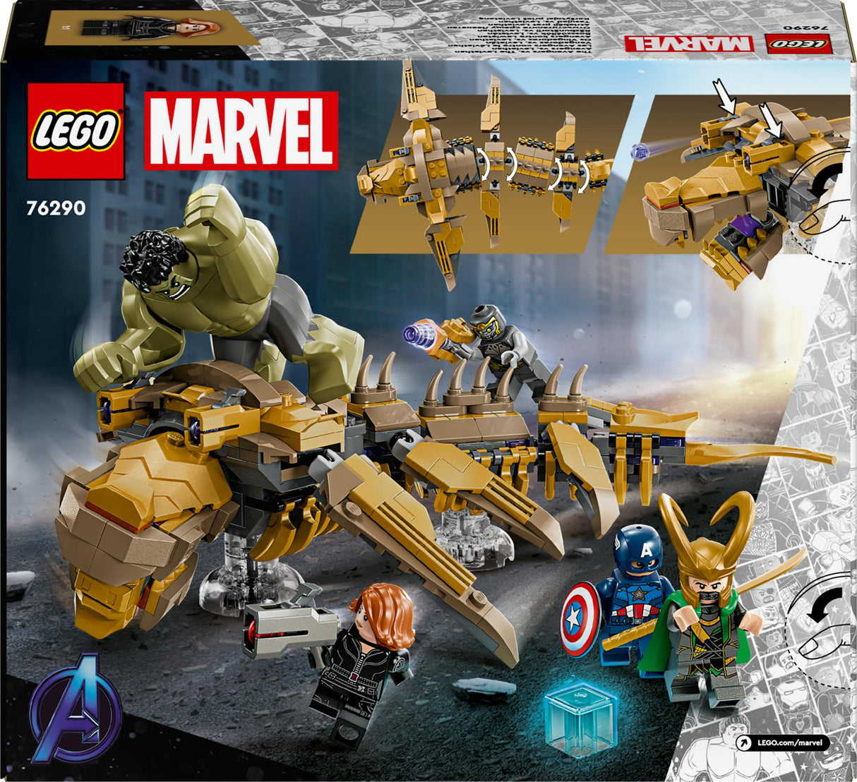 LEGO 76290 Marvel Super Heroes Avengers vs. Leviathan, construction toy LEGO