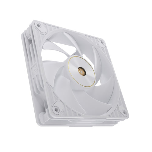 ASUS ProArt PF120 hvid 3-pak – en blæser set skråt fra siden