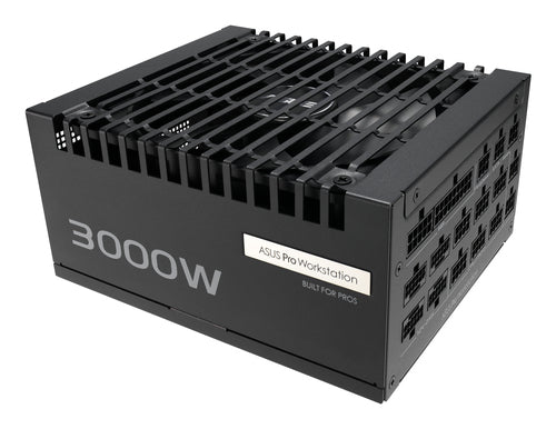 ASUS Pro WS 3000P – strømforsyning set skråt fra siden
