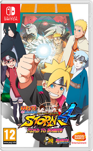 Naruto Shippuden Ultimate Ninja Storm 4 Road to Boruto Switch – Omslag