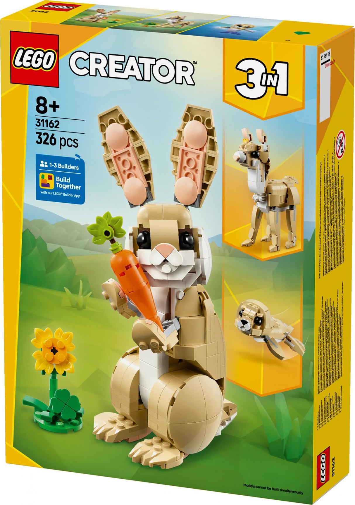 LEGO - LEGO Creator - Cute Bunny (31162) LEGO