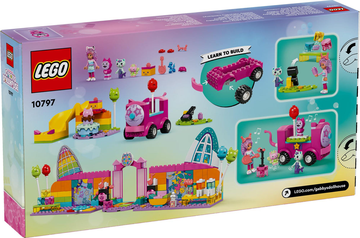 LEGO 10797 Gabby's Dollhouse Gabby's Party Room, construction toy LEGO
