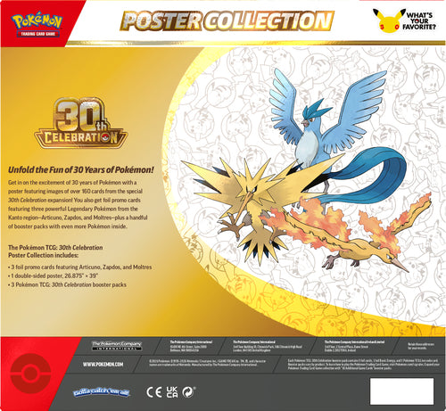 Pokémon - 30th Celebration - Poster Collection (POK10467-101)