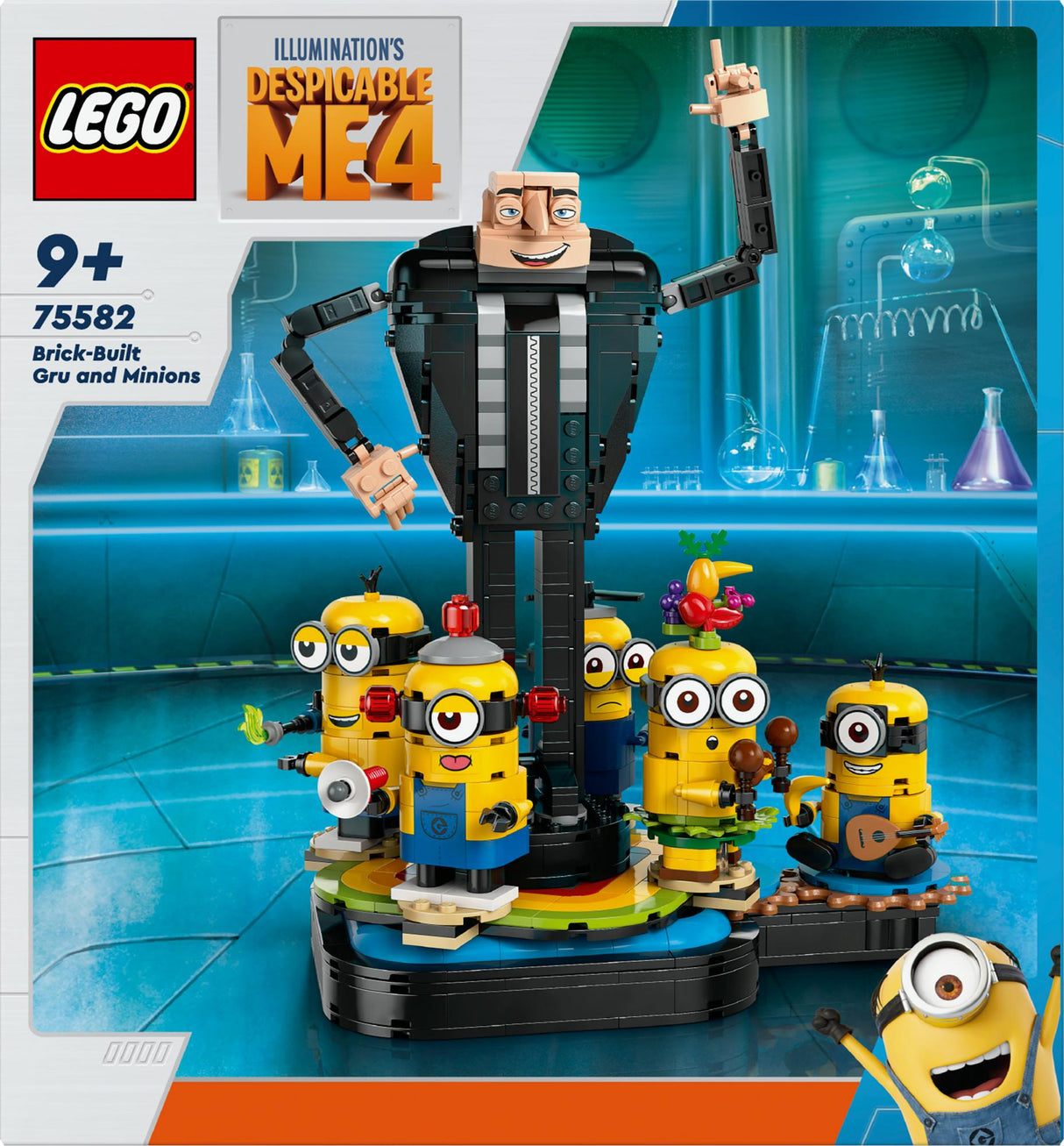 LEGO 75582 Minions Gru and the Minions made of LEGO bricks LEGO