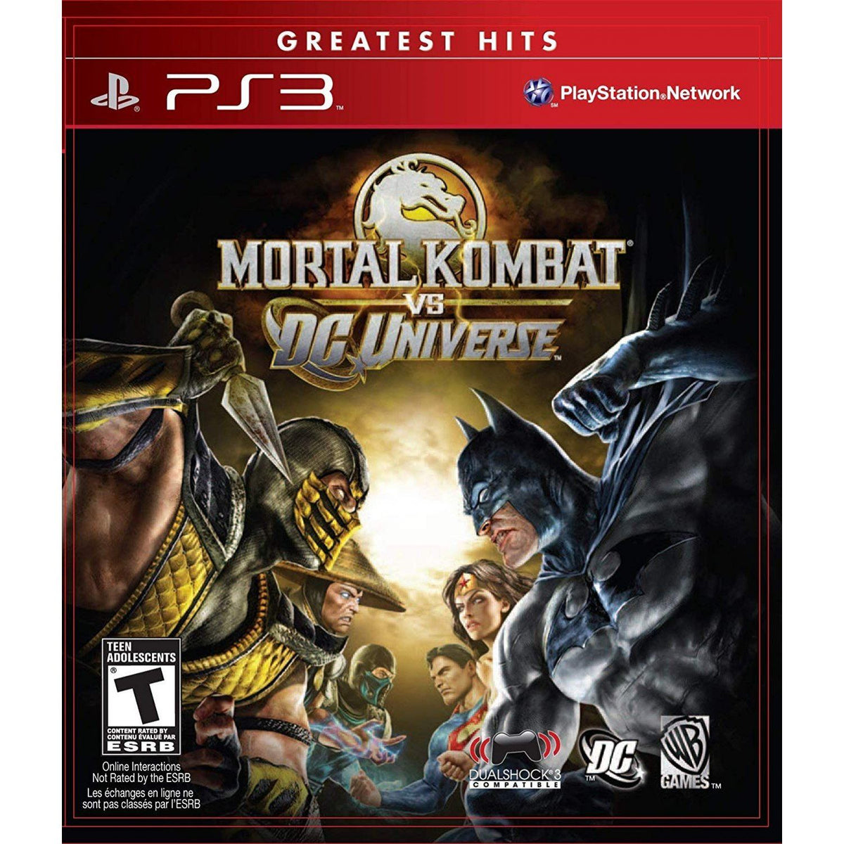 Mortal Kombat vs. DC Universe (Greatest Hits) (Import) Warner Bros.