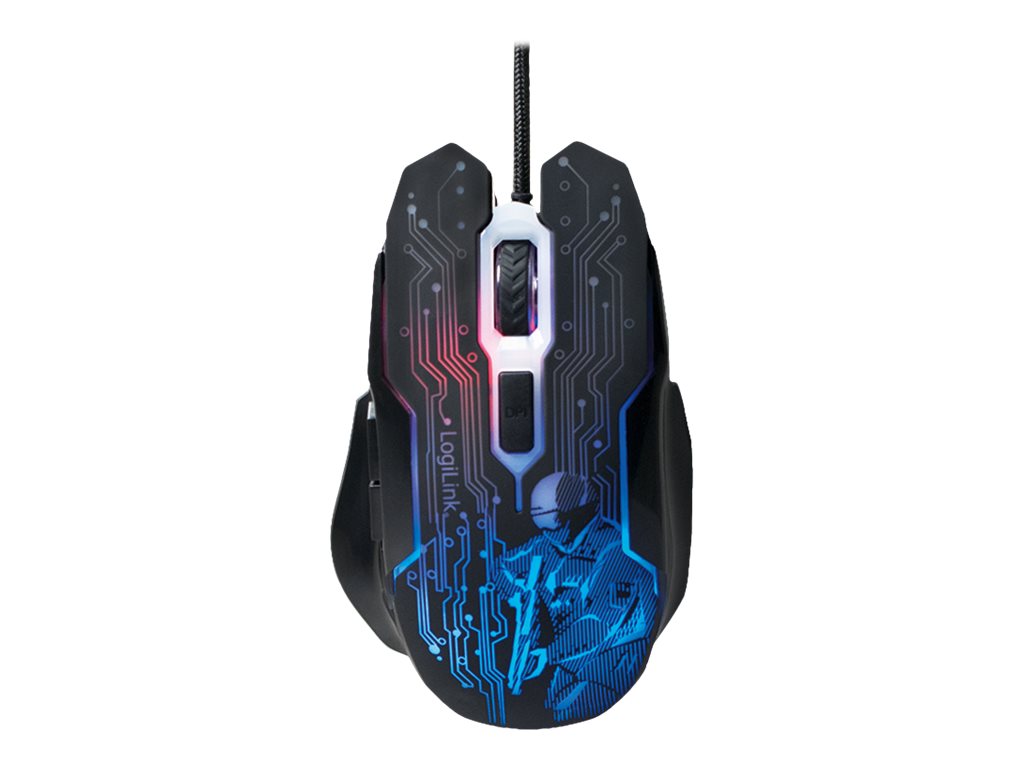 Optisches Kabel für LogiLink Gaming-Maus, Schwarz