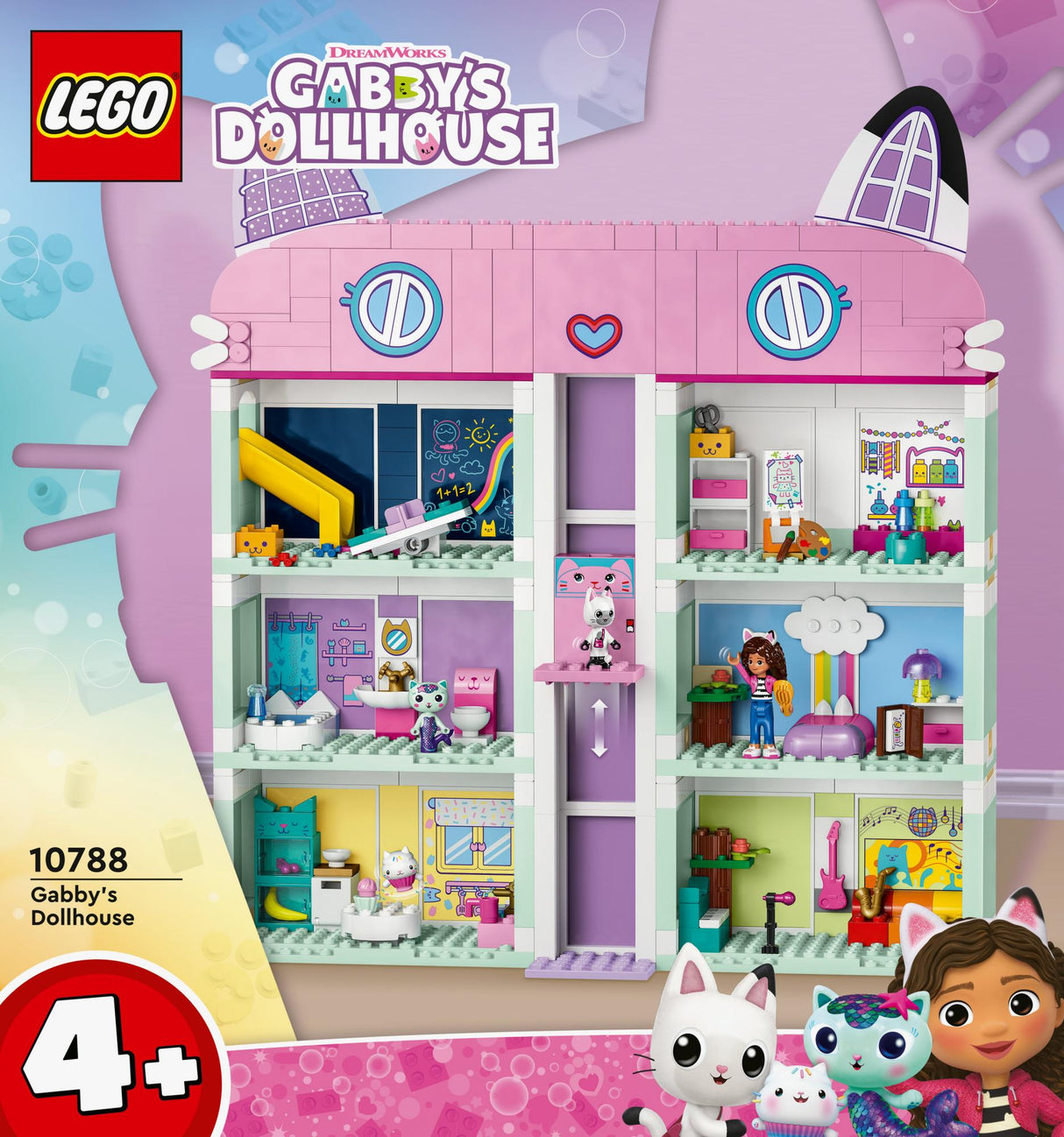 LEGO 10788 Gabby's Dollhouse Gabby's dollhouse, construction toy LEGO