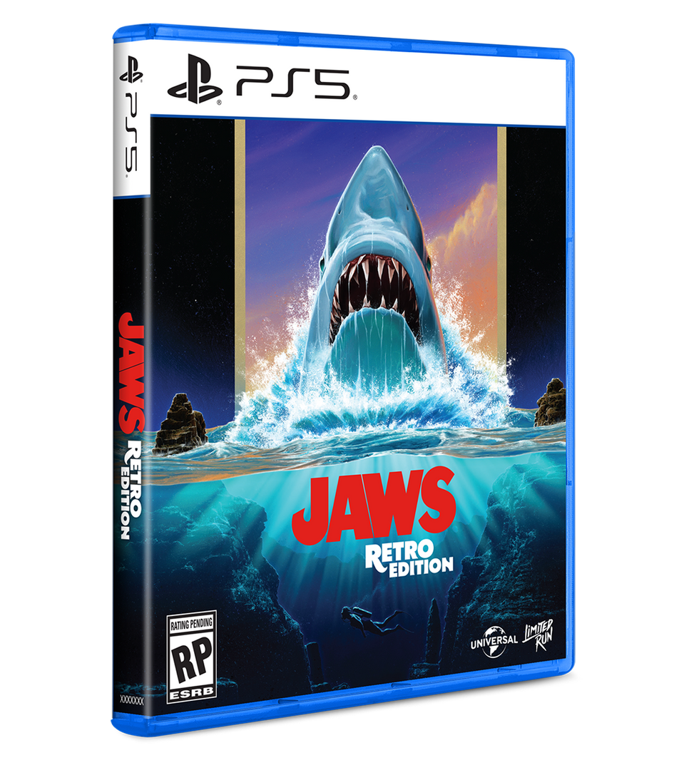 Jaws Retro Edition (Limited Run) (Import) – PlayStation 5 – spilomslag