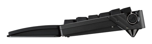 ASUS ROG Azoth Extreme – set fra siden; tastaturlayout illustrativt