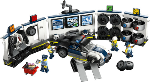 LEGO City 60457 – Specialværksted for politibiler – politibil, værksted og fire minifigurer
