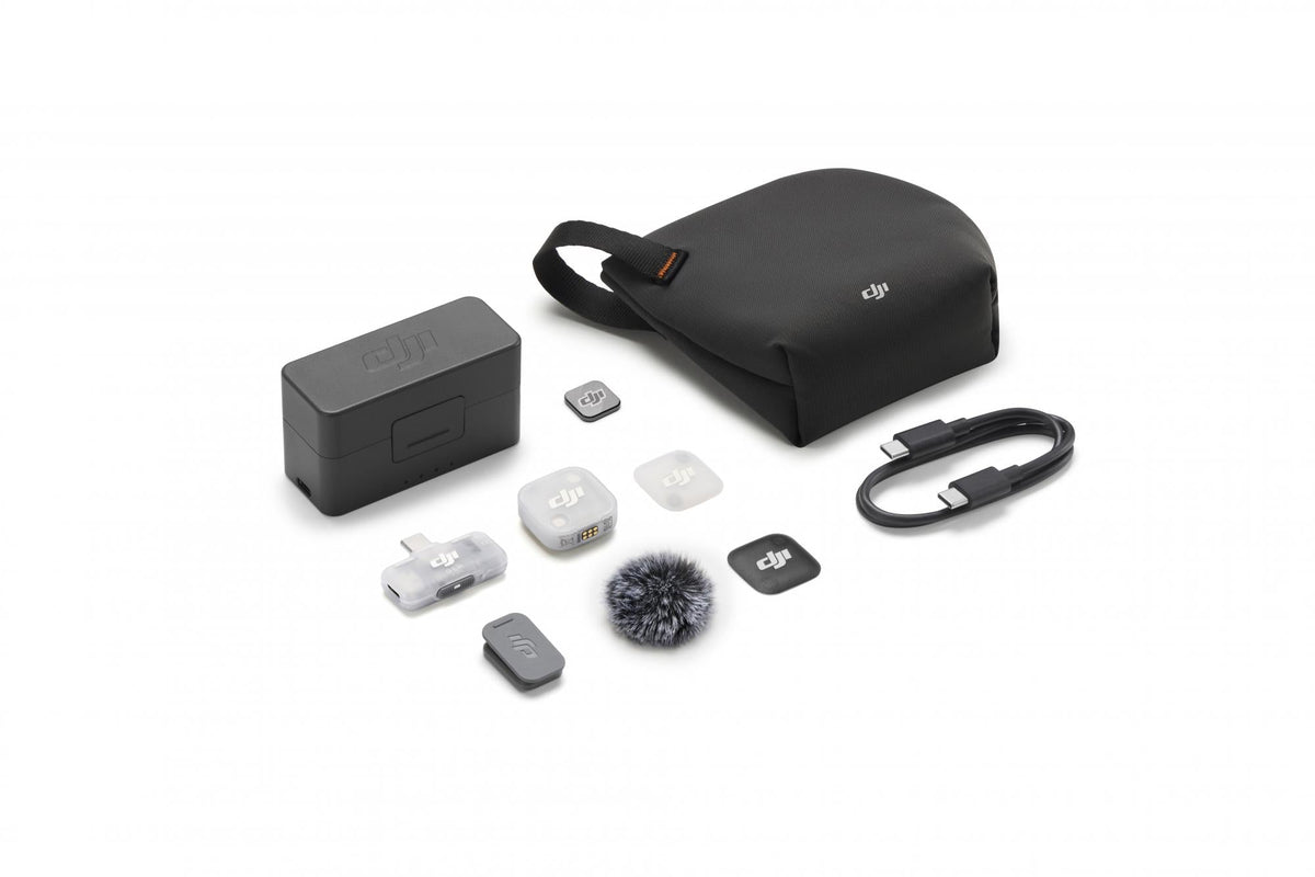 DJI - Mic Mini 2 (1 TX + 1 Mobile RX + Charging Case) DJI