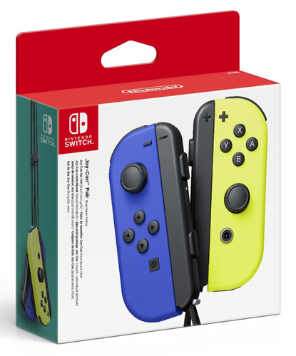 Nintendo Joy-Con par Blå/Neongul Nintendo Switch – Emballage