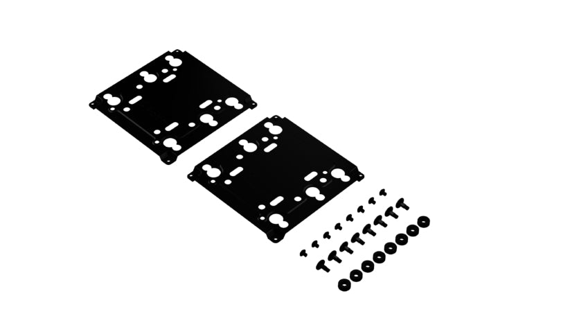 Fractal Design Universal-Mehrfachhalterung für Festplatten/Flüssigkeitskühlsystempumpen, 2er-Pack, Schwarz