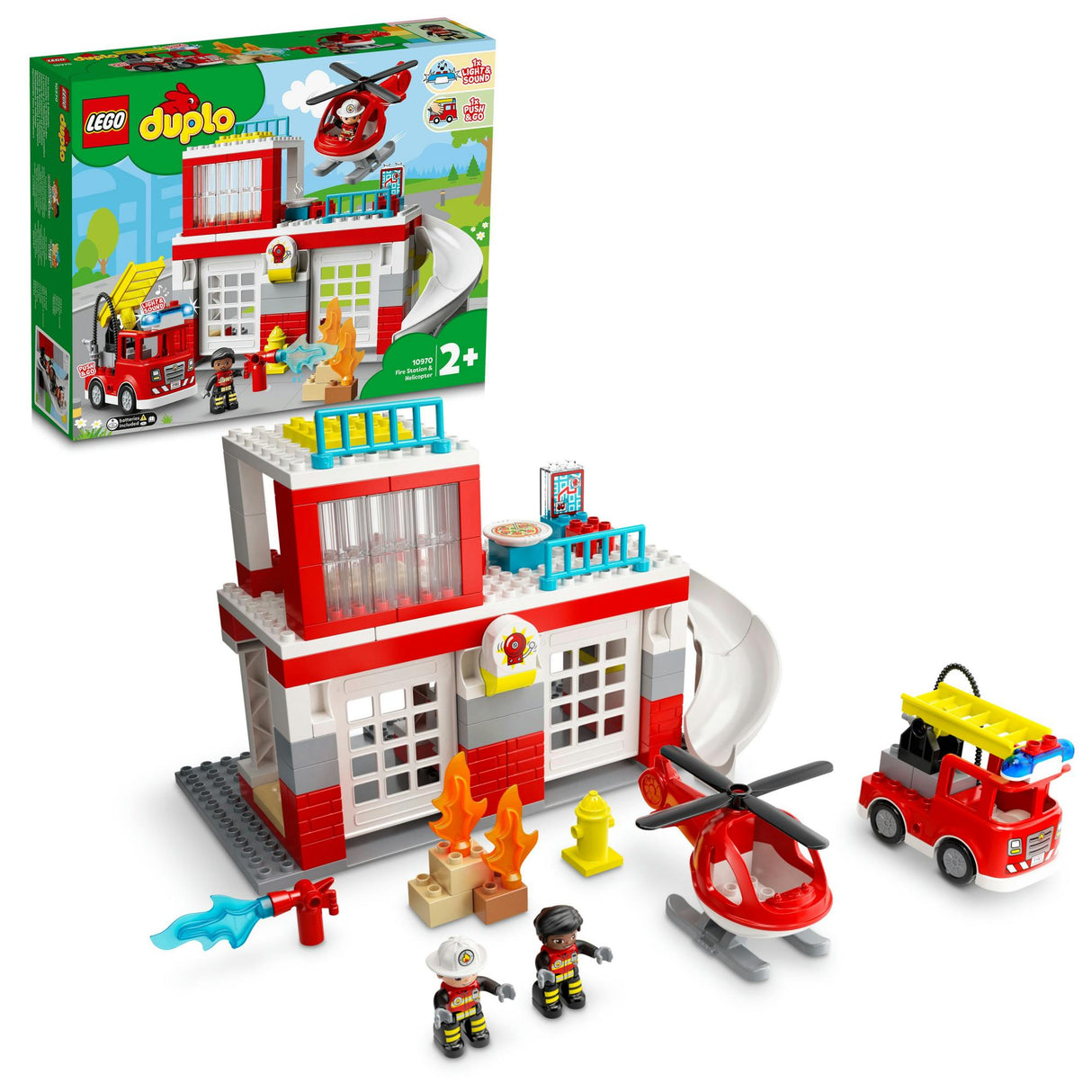 LEGO Duplo - Fire Station & Helicopter (10970) LEGO