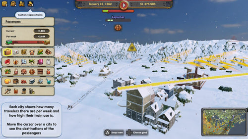 Railway Empire – import – Nintendo Switch – produktbillede 2