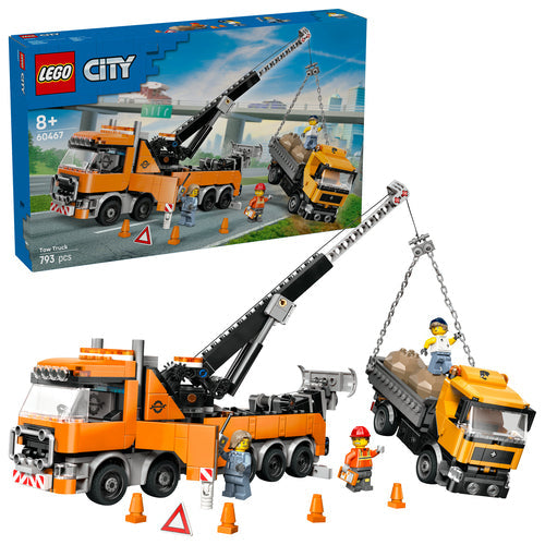LEGO - LEGO City - Heavy-Duty Recovery Tow Truck with Crane (60467) Lego