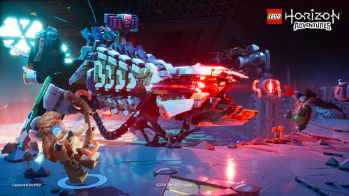 LEGO Horizon Adventures – Aloy i kamp mod en LEGO-maskine