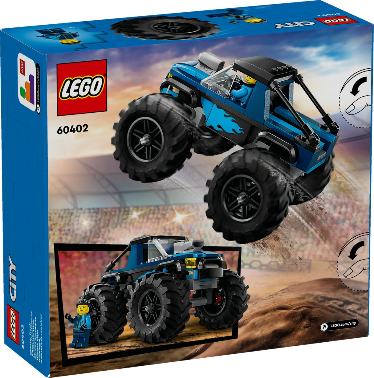 LEGO City - Blue Monster Truck (60402) LEGO